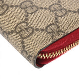 GUCCI グッチ ラウンドファスナー ボスコパッチ 長財布 ベージュ 506279 レディース GGスプリームキャンバス 長財布 ABランク 中古 銀蔵