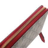 GUCCI グッチ ラウンドファスナー ボスコパッチ 長財布 ベージュ 506279 レディース GGスプリームキャンバス 長財布 ABランク 中古 銀蔵