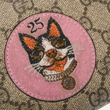 GUCCI グッチ ラウンドファスナー ボスコパッチ 長財布 ベージュ 506279 レディース GGスプリームキャンバス 長財布 ABランク 中古 銀蔵