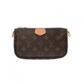 LOUIS VUITTON ルイヴィトン モノグラム ミュルティ ポシェット アクセソワール（ポーチのみ） ブラウン M44813 レディース モノグラムキャンバス ポーチ ABランク 中古 銀蔵