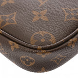 LOUIS VUITTON ルイヴィトン モノグラム ミュルティ ポシェット アクセソワール（ポーチのみ） ブラウン M44813 レディース モノグラムキャンバス ポーチ ABランク 中古 銀蔵