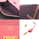 HERMES エルメス バーキン 30 SPオーダー ローズアザレ/カシス A刻印(2017年頃) レディース ヴォーエプソン ハンドバッグ Aランク 中古 銀蔵