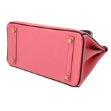 HERMES エルメス バーキン 30 SPオーダー ローズアザレ/カシス A刻印(2017年頃) レディース ヴォーエプソン ハンドバッグ Aランク 中古 銀蔵