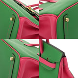 HERMES エルメス バーキン 30 SPオーダー バンブー/ローズティリアン R刻印(2014年頃) レディース ヴォーエプソン ハンドバッグ Aランク 中古 銀蔵