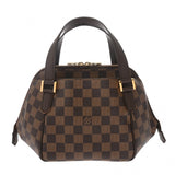 LOUIS VUITTON ルイヴィトン ダミエ ベレム PM ブラウン N51173 レディース ダミエキャンバス ハンドバッグ ABランク 中古 銀蔵