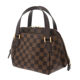 LOUIS VUITTON ルイヴィトン ダミエ ベレム PM ブラウン N51173 レディース ダミエキャンバス ハンドバッグ ABランク 中古 銀蔵