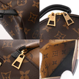 LOUIS VUITTON ルイヴィトン モノグラムリバース パームスプリングス PM ブラウン M44870 レディース モノグラムキャンバス リュック・デイパック Aランク 中古 銀蔵