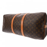 LOUIS VUITTON ルイヴィトン モノグラム キーポル バンドリエール 55 ブラウン M41414 ユニセックス モノグラムキャンバス ボストンバッグ Bランク 中古 銀蔵