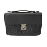 FENDI フェンディ ブラック 7VA431 レディース レザー ハンドバッグ ABランク 中古 銀蔵