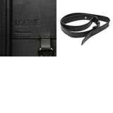 LOEWE ロエベ ハンモック ラージ グレー/ブラック レディース スウェード レザー 2WAYバッグ Bランク 中古 銀蔵