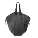 LOEWE ロエベ ハンモック ラージ グレー/ブラック レディース スウェード レザー 2WAYバッグ Bランク 中古 銀蔵
