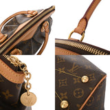 LOUIS VUITTON ルイヴィトン モノグラム ティボリ PM ブラウン M40143 レディース モノグラムキャンバス ハンドバッグ ABランク 中古 銀蔵