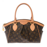 LOUIS VUITTON ルイヴィトン モノグラム ティボリ PM ブラウン M40143 レディース モノグラムキャンバス ハンドバッグ ABランク 中古 銀蔵