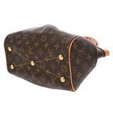 LOUIS VUITTON ルイヴィトン モノグラム ティボリ PM ブラウン M40143 レディース モノグラムキャンバス ハンドバッグ ABランク 中古 銀蔵
