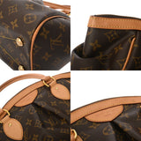 LOUIS VUITTON ルイヴィトン モノグラム ティボリ PM ブラウン M40143 レディース モノグラムキャンバス ハンドバッグ ABランク 中古 銀蔵