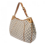 LOUIS VUITTON ルイヴィトン ダミエアズール ガリエラ PM ホワイト N55215 レディース ダミエキャンバス ハンドバッグ Bランク 中古 銀蔵
