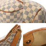 LOUIS VUITTON ルイヴィトン ダミエアズール ガリエラ PM ホワイト N55215 レディース ダミエキャンバス ハンドバッグ Bランク 中古 銀蔵