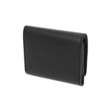 LOUIS VUITTON ルイヴィトン エピ ポルトフォイユツイスト XS ノワール M63322 ユニセックス 三つ折り財布 Aランク 中古 銀蔵