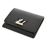 LOUIS VUITTON ルイヴィトン エピ ポルトフォイユツイスト XS ノワール M63322 ユニセックス 三つ折り財布 Aランク 中古 銀蔵