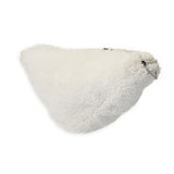 PRADA プラダ トライアングル ホワイト 1BH190 レディース パイル ショルダーバッグ Bランク 中古 銀蔵