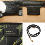GUCCI グッチ トロピカルプリント ブラック 429016 レディース レザー クラッチバッグ Aランク 中古 銀蔵