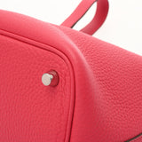 HERMES エルメス ピコタン ロック PM ローズエクストリーム D刻印(2019年頃) レディース トリヨンクレマンス ハンドバッグ Aランク 中古 銀蔵