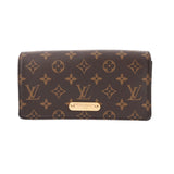 LOUIS VUITTON ルイヴィトン モノグラム ウォレットオンチェーンリリー ブラウン M82509 レディース モノグラムキャンバス ショルダーバッグ ABランク 中古 銀蔵