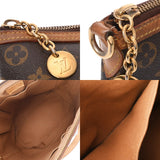 LOUIS VUITTON ルイヴィトン モノグラム パレルモ PM 2WAY ブラウン M40145 レディース モノグラムキャンバス ハンドバッグ Bランク 中古 銀蔵