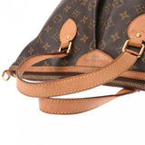 LOUIS VUITTON ルイヴィトン モノグラム パレルモ PM 2WAY ブラウン M40145 レディース モノグラムキャンバス ハンドバッグ Bランク 中古 銀蔵