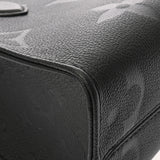 LOUIS VUITTON ルイヴィトン モノグラムアンプラント オンザゴー PM 2WAY ノワール M45653 レディース レザー ハンドバッグ Aランク 中古 銀蔵