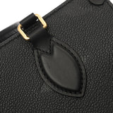 LOUIS VUITTON ルイヴィトン モノグラムアンプラント オンザゴー PM 2WAY ノワール M45653 レディース レザー ハンドバッグ Aランク 中古 銀蔵