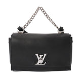 LOUIS VUITTON ルイヴィトン ロックミー2 BB ノワール M51200 レディース カーフ ハンドバッグ Bランク 中古 銀蔵