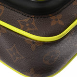 LOUIS VUITTON ルイヴィトン モノグラムマカサー クリストファー ウエアラブルウォレット ネオンイエロー M80793 メンズ モノグラムマカサー ショルダーバッグ ABランク 中古 銀蔵