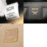 MCM エムシーエム Stark サイドスタッズ バックパック ベージュ MMKEAVE15IG001 レディース レザー リュック・デイパック ABランク 中古 銀蔵