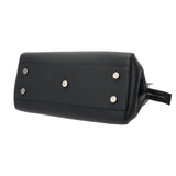 SAINT LAURENT サンローラン カバリヴゴーシュ 2WAY ネイビー 400413 レディース レザー ハンドバッグ ABランク 中古 銀蔵