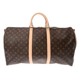 LOUIS VUITTON ルイヴィトン モノグラム キーポル バンドリエール 55 ブラウン M41414 ユニセックス モノグラムキャンバス ボストンバッグ 未使用 銀蔵
