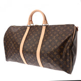 LOUIS VUITTON ルイヴィトン モノグラム キーポル バンドリエール 55 ブラウン M41414 ユニセックス モノグラムキャンバス ボストンバッグ 未使用 銀蔵