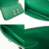 HERMES エルメス コンスタンスエラン ミロワール ミント W刻印(2024年頃) レディース シェーブル ショルダーバッグ Aランク 中古 銀蔵