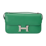 HERMES エルメス コンスタンスエラン ミロワール ミント W刻印(2024年頃) レディース シェーブル ショルダーバッグ Aランク 中古 銀蔵