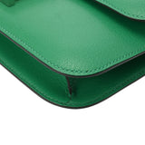 HERMES エルメス コンスタンスエラン ミロワール ミント W刻印(2024年頃) レディース シェーブル ショルダーバッグ Aランク 中古 銀蔵