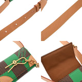 LOUIS VUITTON ルイヴィトン ダミエポップ ミクロスティーマ 2024年春夏 グリーン N40537 メンズ ダミエポップキャンバス ショルダーバッグ ABランク 中古 銀蔵