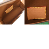 LOUIS VUITTON ルイヴィトン ダミエポップ ミクロスティーマ 2024年春夏 グリーン N40537 メンズ ダミエポップキャンバス ショルダーバッグ ABランク 中古 銀蔵