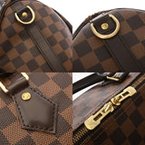 LOUIS VUITTON ルイヴィトン ダミエ スピーディバンドリエール 30 エベヌ N40590 レディース ダミエキャンバス ハンドバッグ Aランク 中古 銀蔵