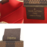 LOUIS VUITTON ルイヴィトン ダミエ トゥルースメイクアップ ブラウン N51982 レディース ダミエキャンバス アクセサリーポーチ ABランク 中古 銀蔵