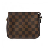 LOUIS VUITTON ルイヴィトン ダミエ トゥルースメイクアップ ブラウン N51982 レディース ダミエキャンバス アクセサリーポーチ ABランク 中古 銀蔵