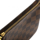 LOUIS VUITTON ルイヴィトン ダミエ トゥルースメイクアップ ブラウン N51982 レディース ダミエキャンバス アクセサリーポーチ ABランク 中古 銀蔵