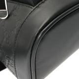 GUCCI グッチ バックパック グッチシマ ブラック 450967 メンズ レザー ナイロン リュック・デイパック Aランク 中古 銀蔵