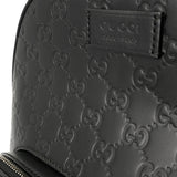 GUCCI グッチ バックパック グッチシマ ブラック 450967 メンズ レザー ナイロン リュック・デイパック Aランク 中古 銀蔵