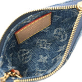 LOUIS VUITTON ルイヴィトン モノグラムチェリー ポシェットクレ 村上隆コラボ ブラウン M14938 ユニセックス モノグラムチェリーデニム コインケース Aランク 中古 銀蔵