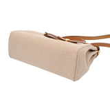 HERMES エルメス エールバッグ ジップ PM エクリュ/ゴールド W刻印(2024年頃) レディース トワルGM/ヴァッシュハンター 2WAYバッグ Aランク 中古 銀蔵